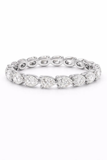 FULL ETERNITY "ISABELLA" PEAR RING — Savina Diamonds